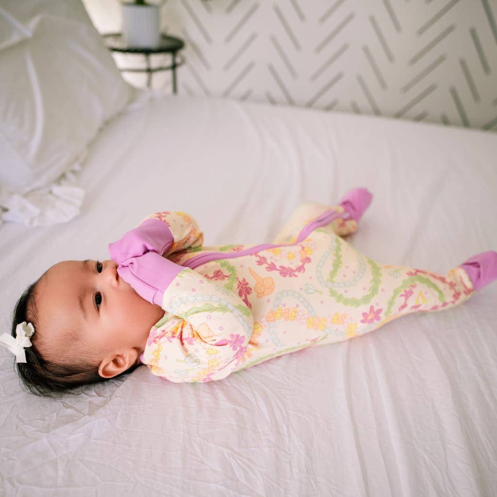 Lei Day in Sand Bamboo Coverall
