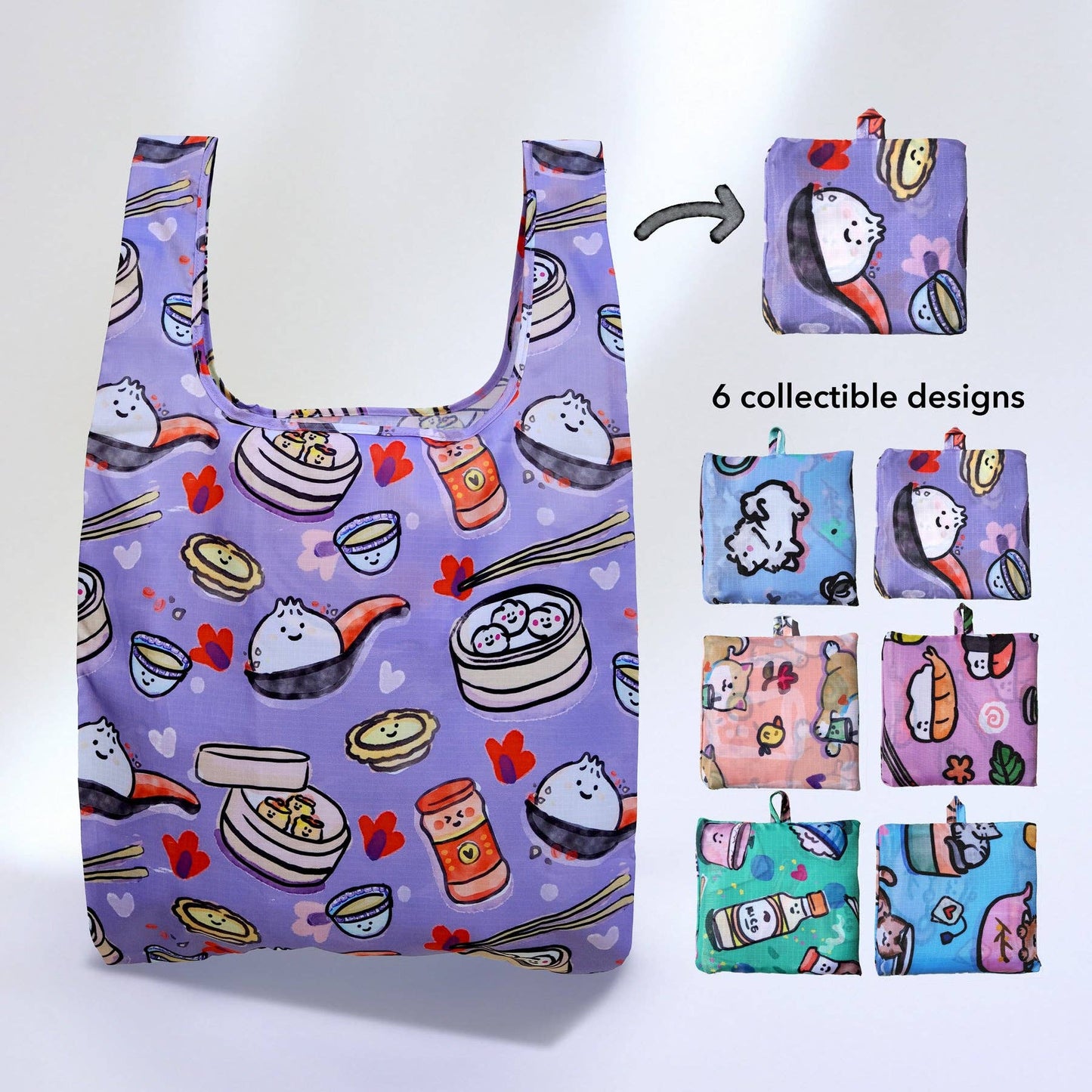 Dim Sum Foldable Bag