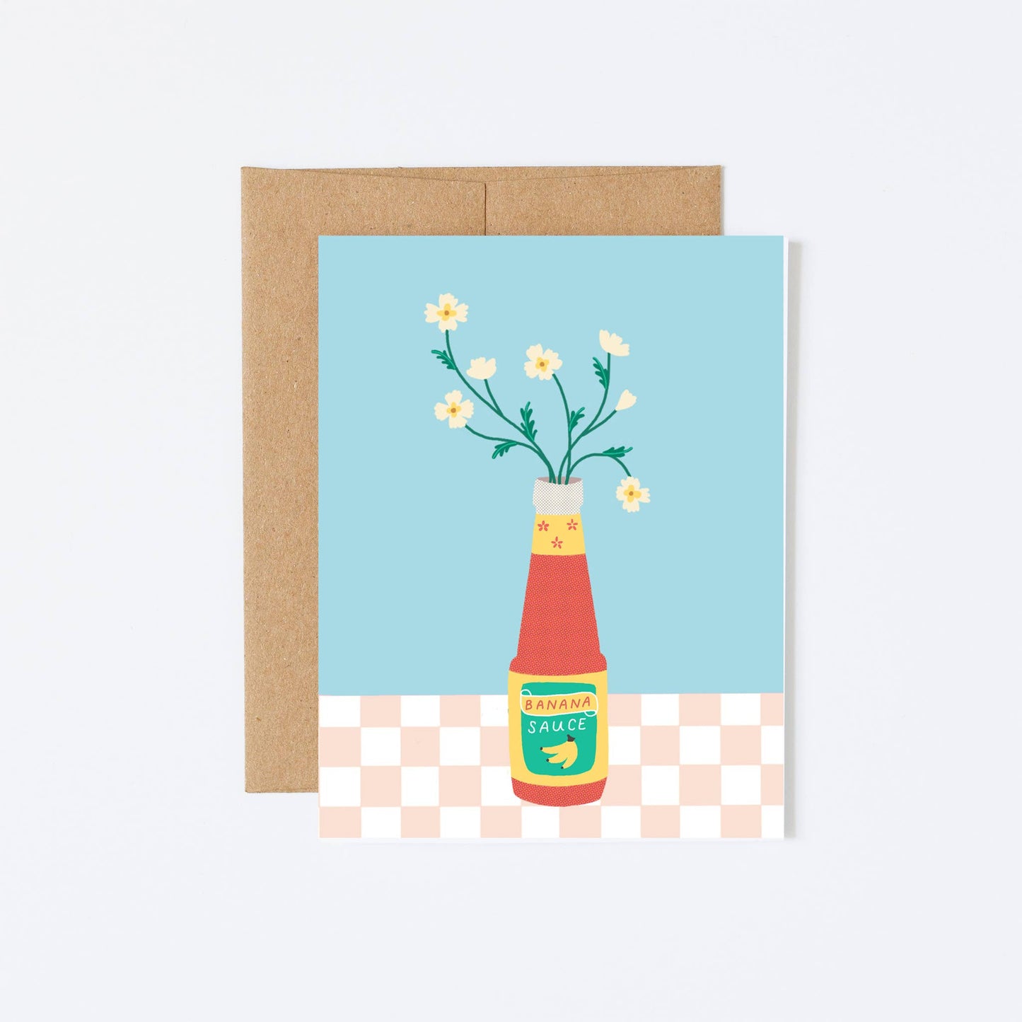 Banana Ketchup Greeting Card