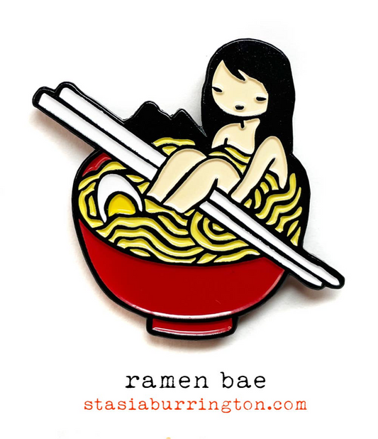 Ramen Girl Pin