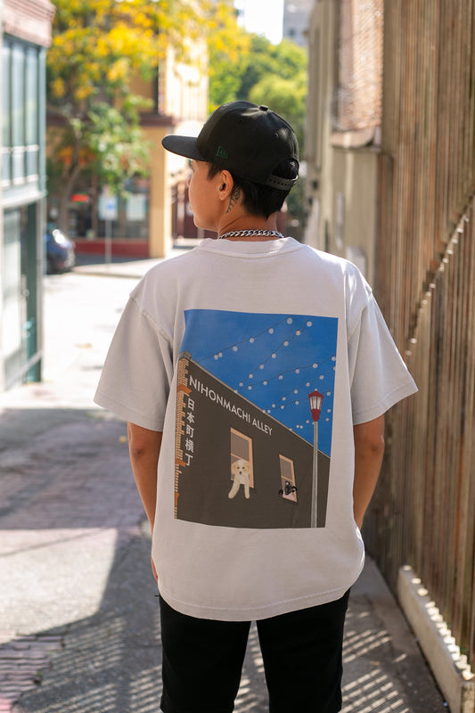 Sairen Nihonmachi Shirt - Lunar Rock