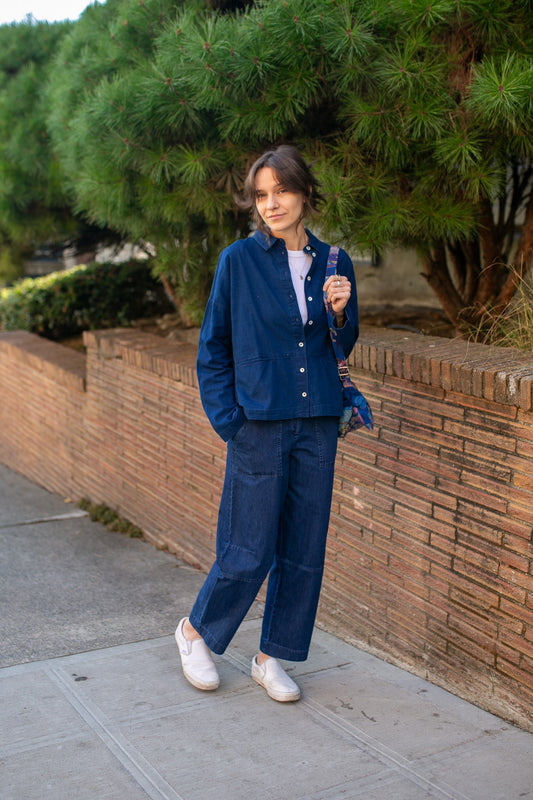 Heavy Denim Margate Relaxed Trousers