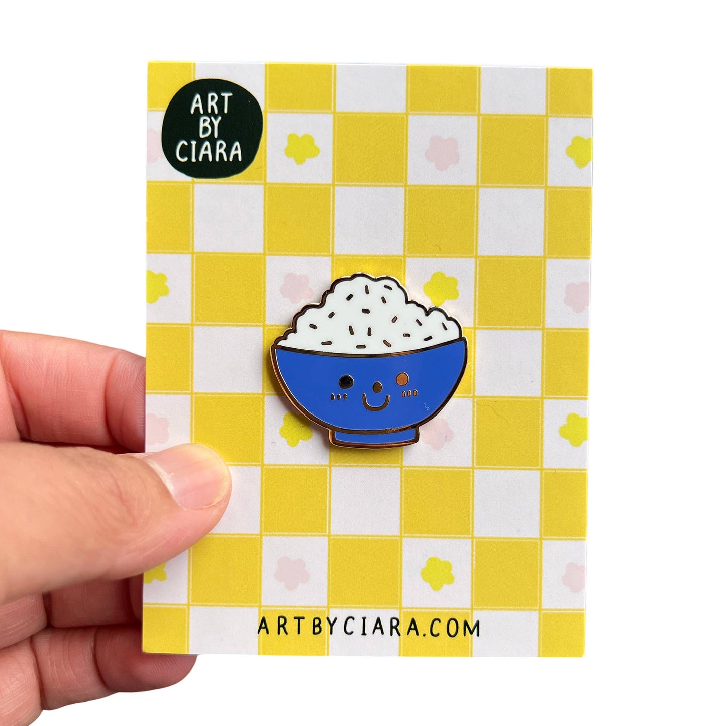 Rice Bowl Enamel Pin