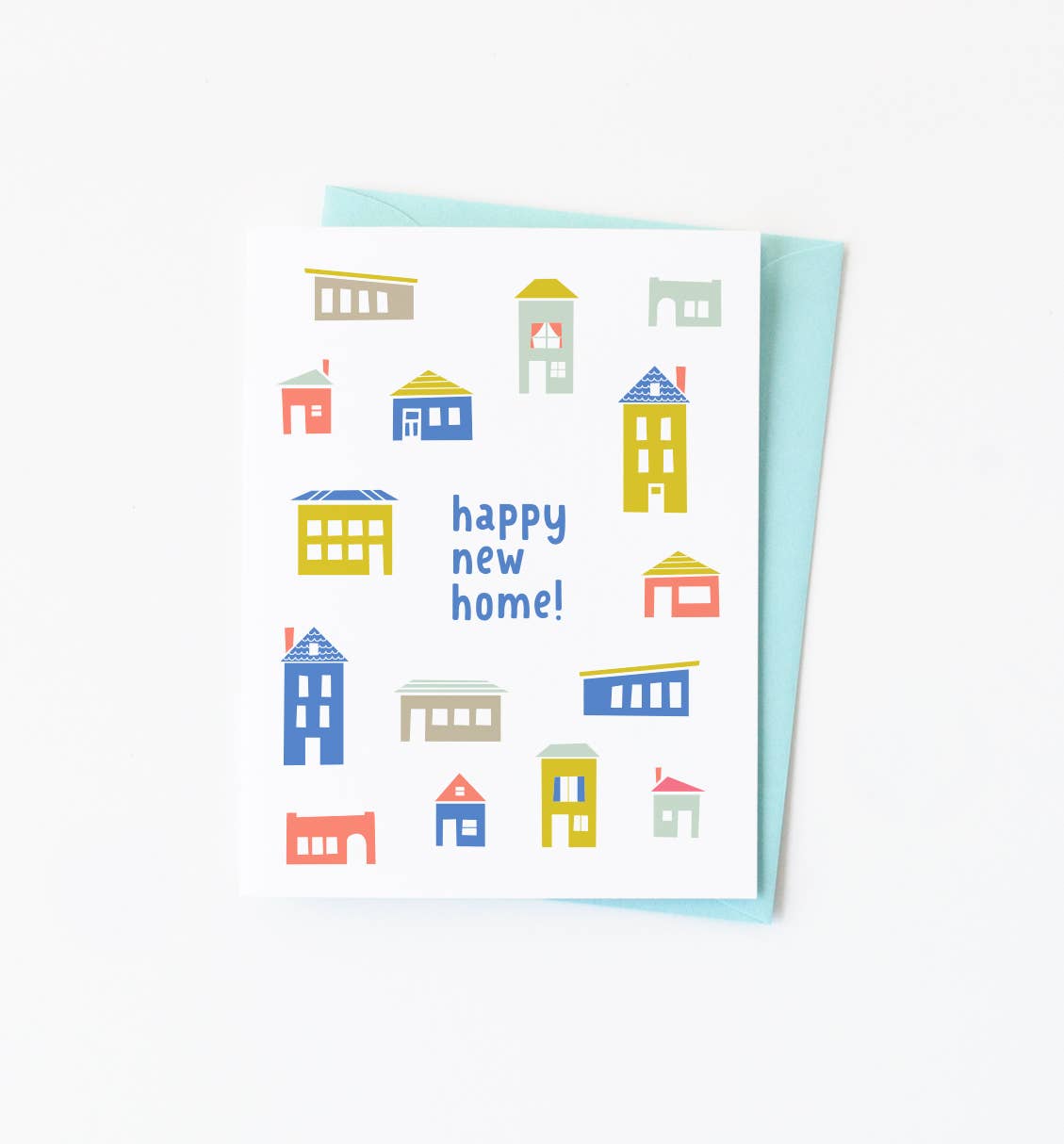 Happy New Home housewarming card