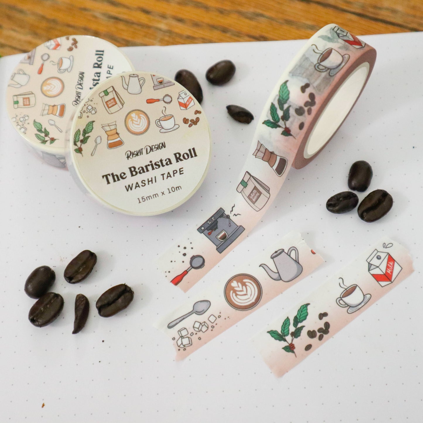 The Barista Roll Washi Tape