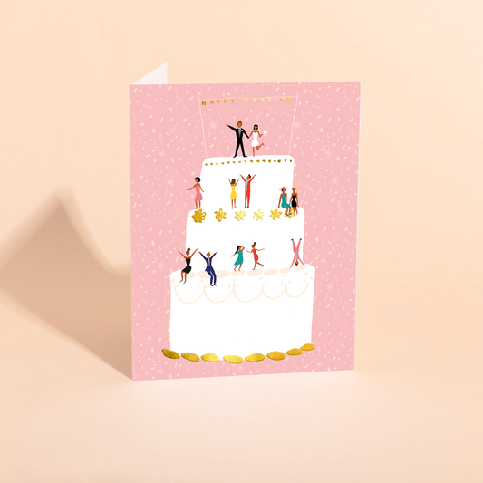 Wedding Cake Commitment Card