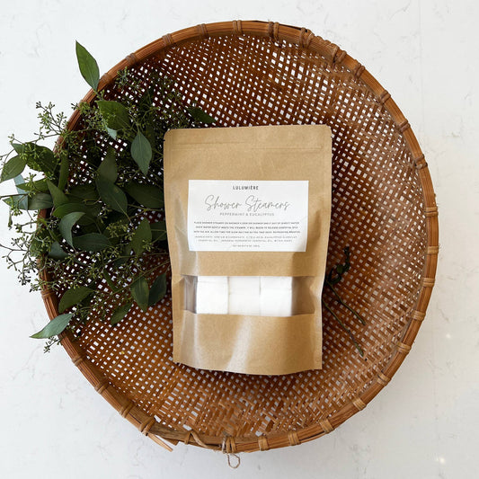 Peppermint & Eucalyptus Shower Steamers: Kraft