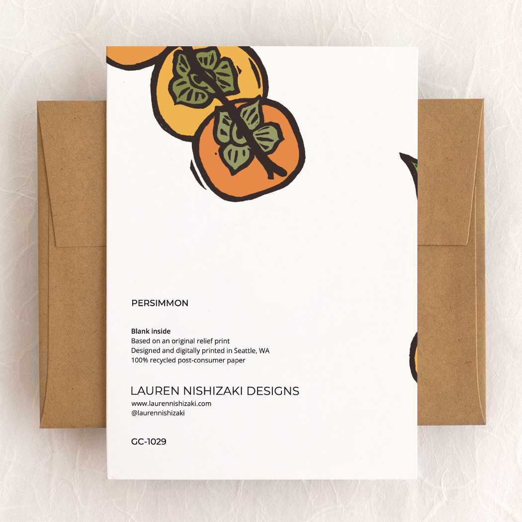 Persimmon Card