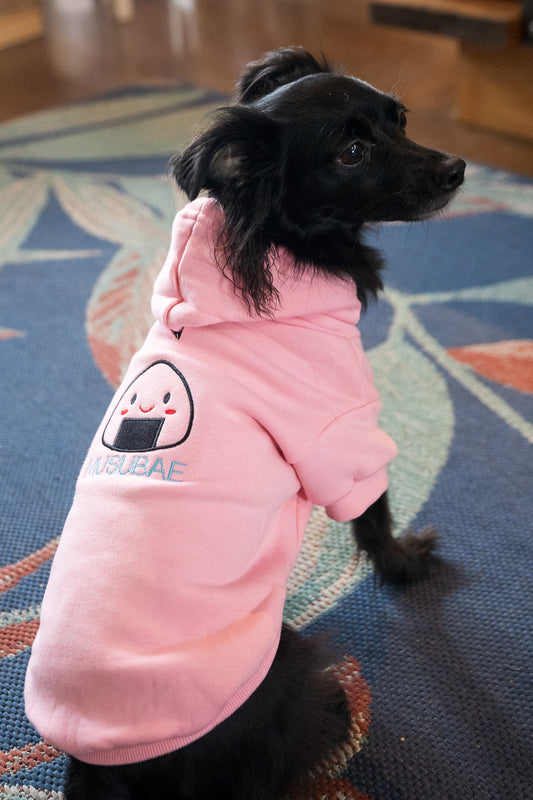 Musubae Dog Hoodie - Pink
