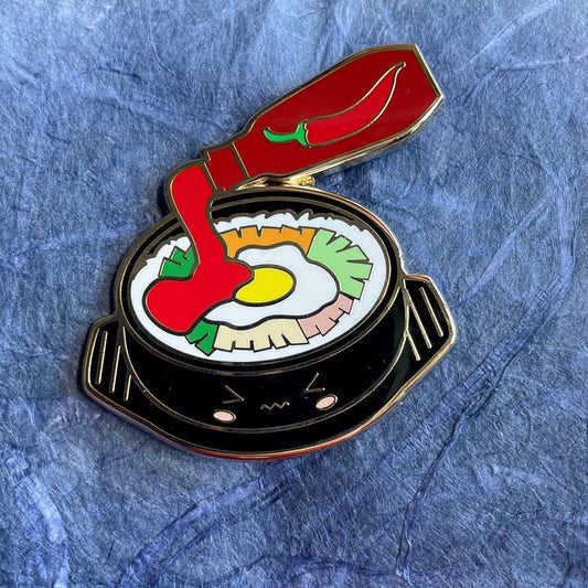 Bibimbap Enamel Pin