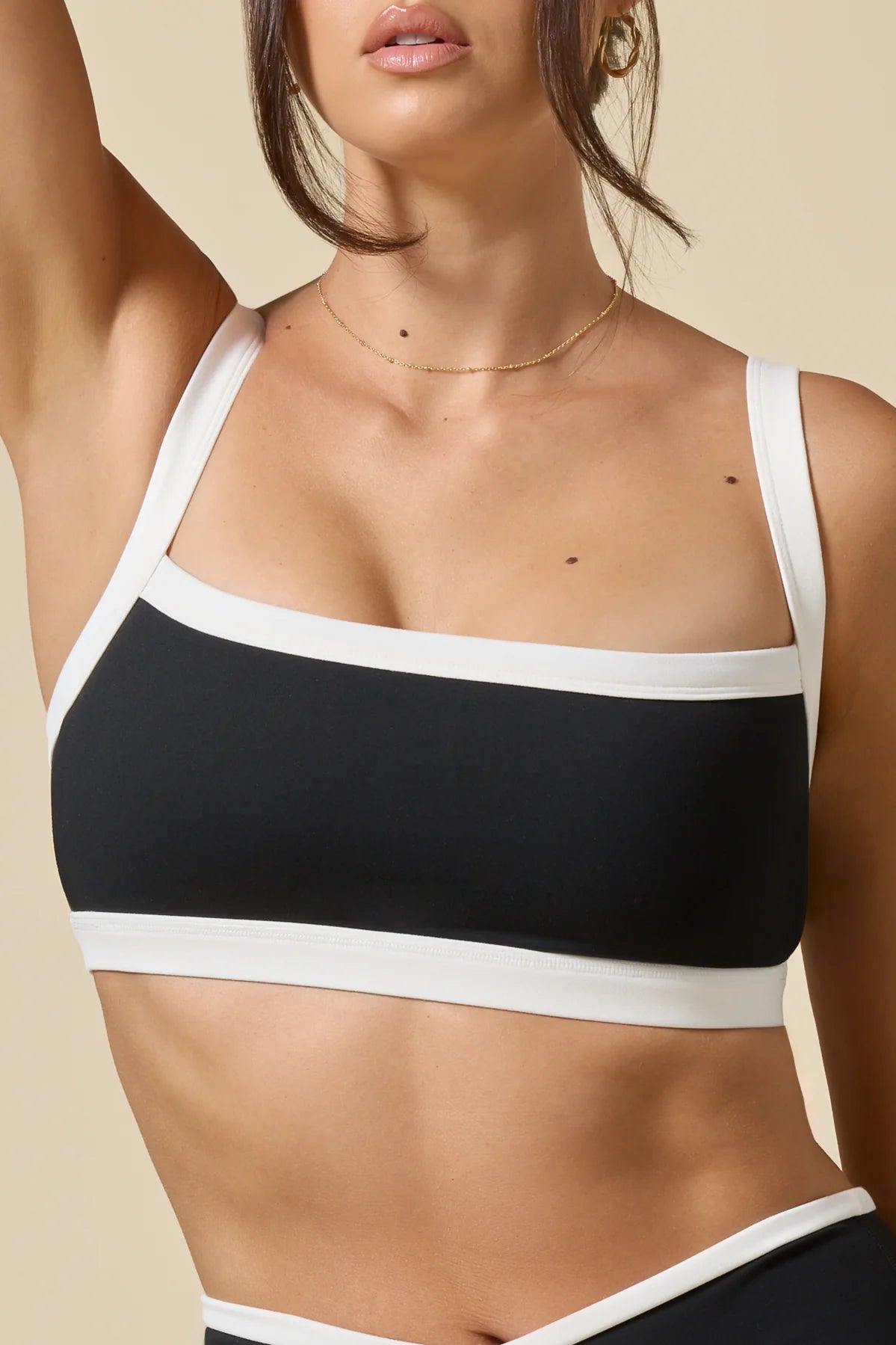 Black Contrast It Girl Bra
