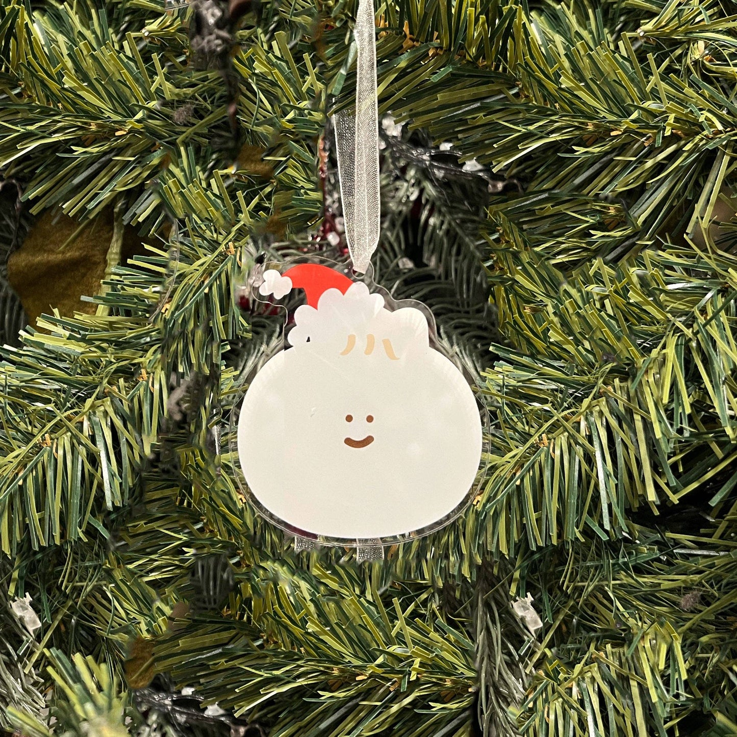 Bao Dumpling Food Holiday Ornament