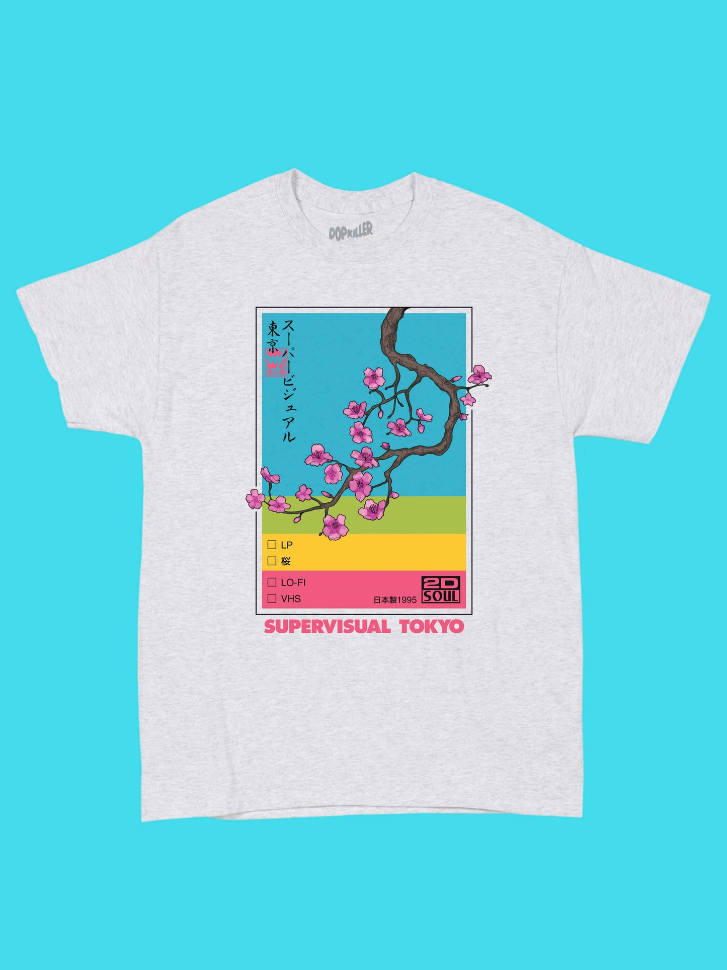 Supervisual Tokyo Artist Series Warakami Vaporwave  T-shirt