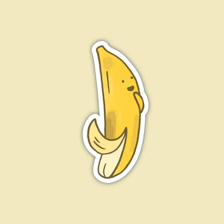 Banana Butt Sticker