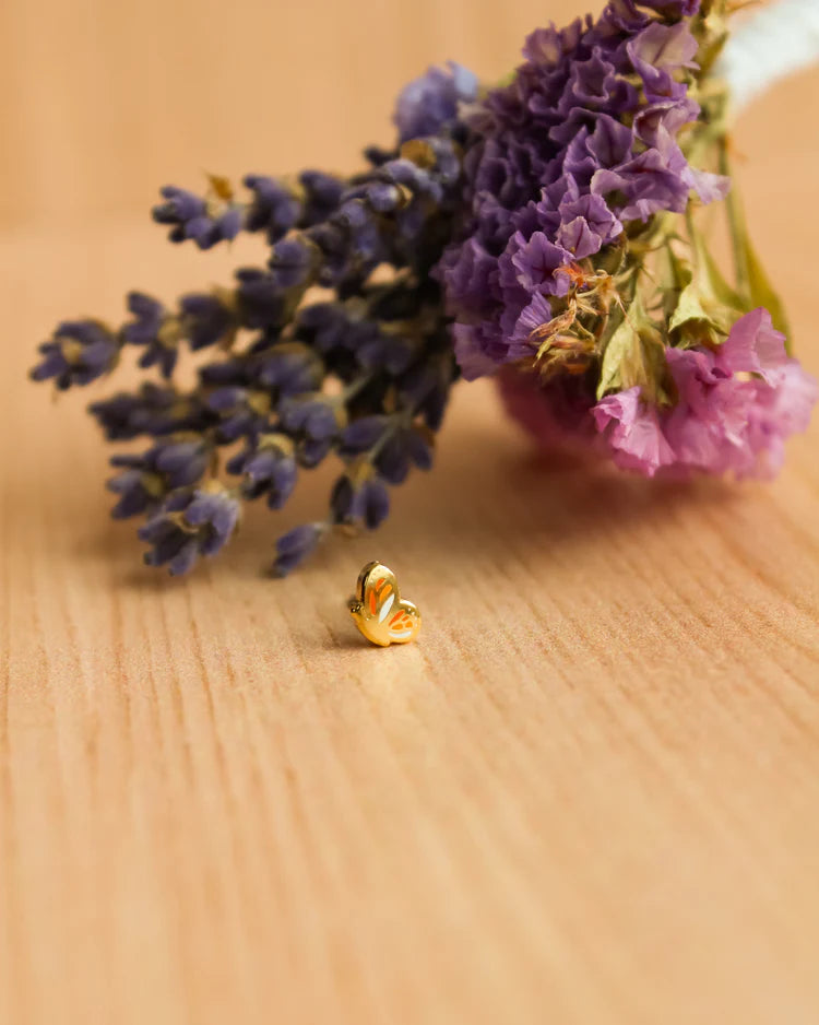 Butterfly Earring Studs