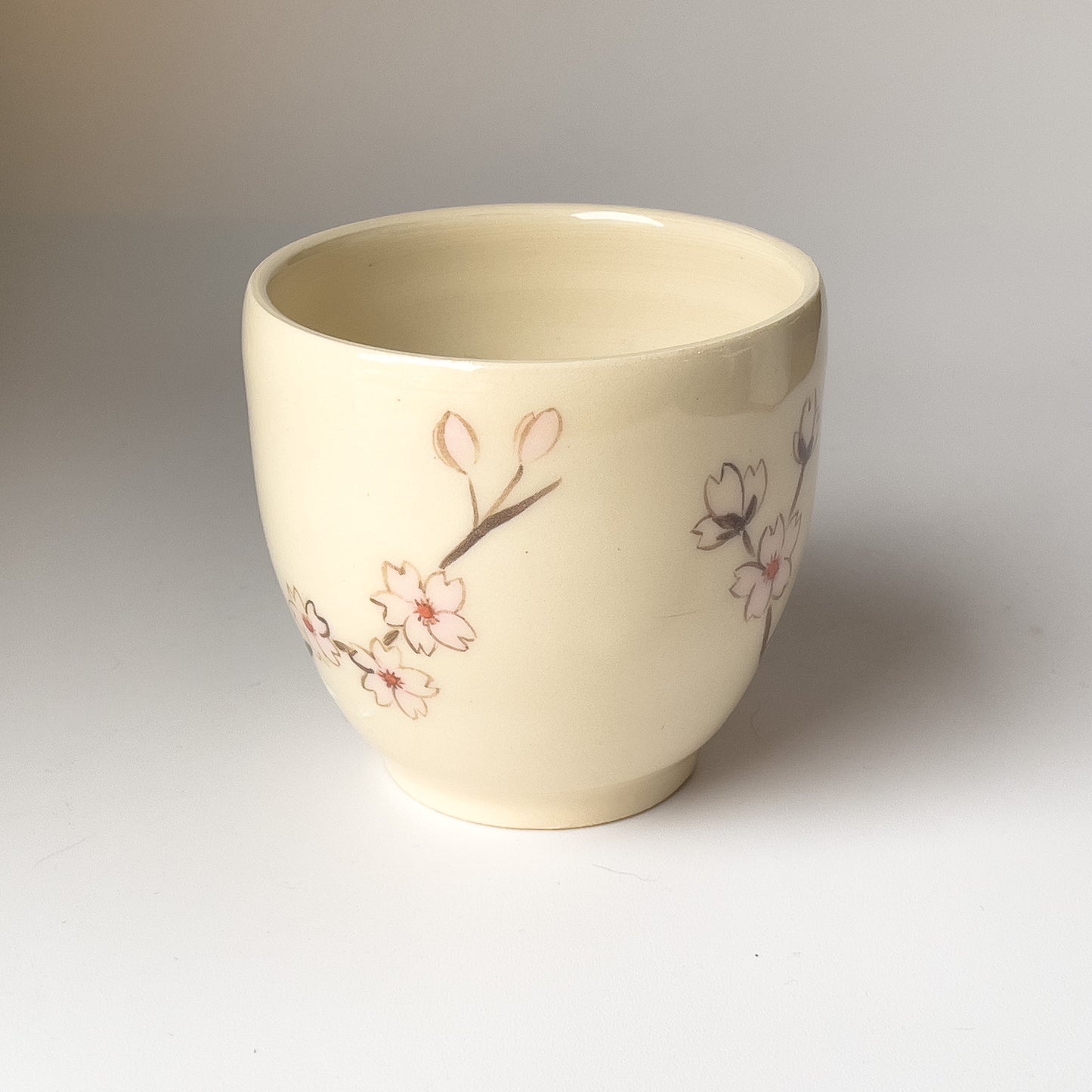 Cherry Blossom Illustrated Cup