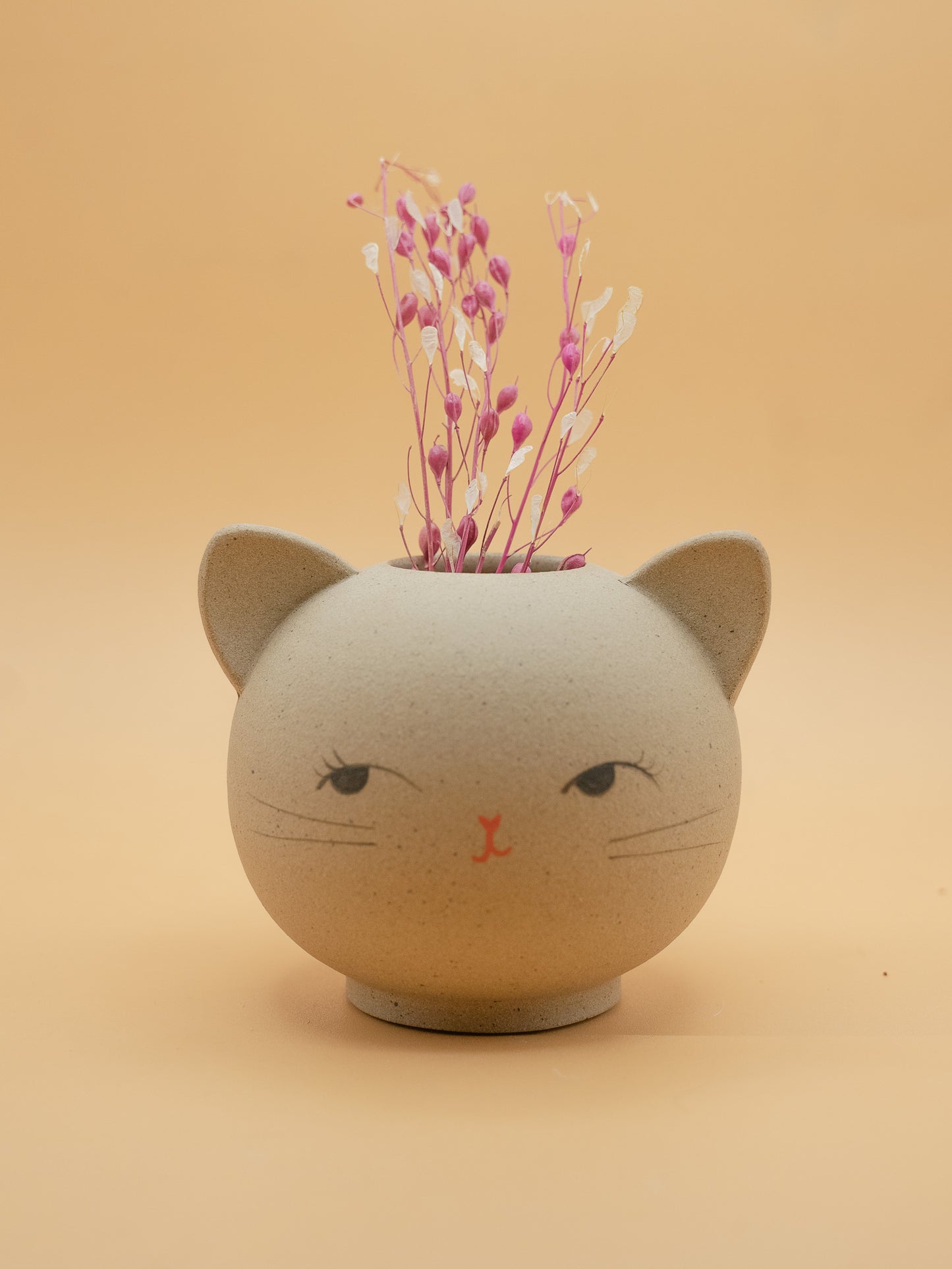 Cat Buddy Vase