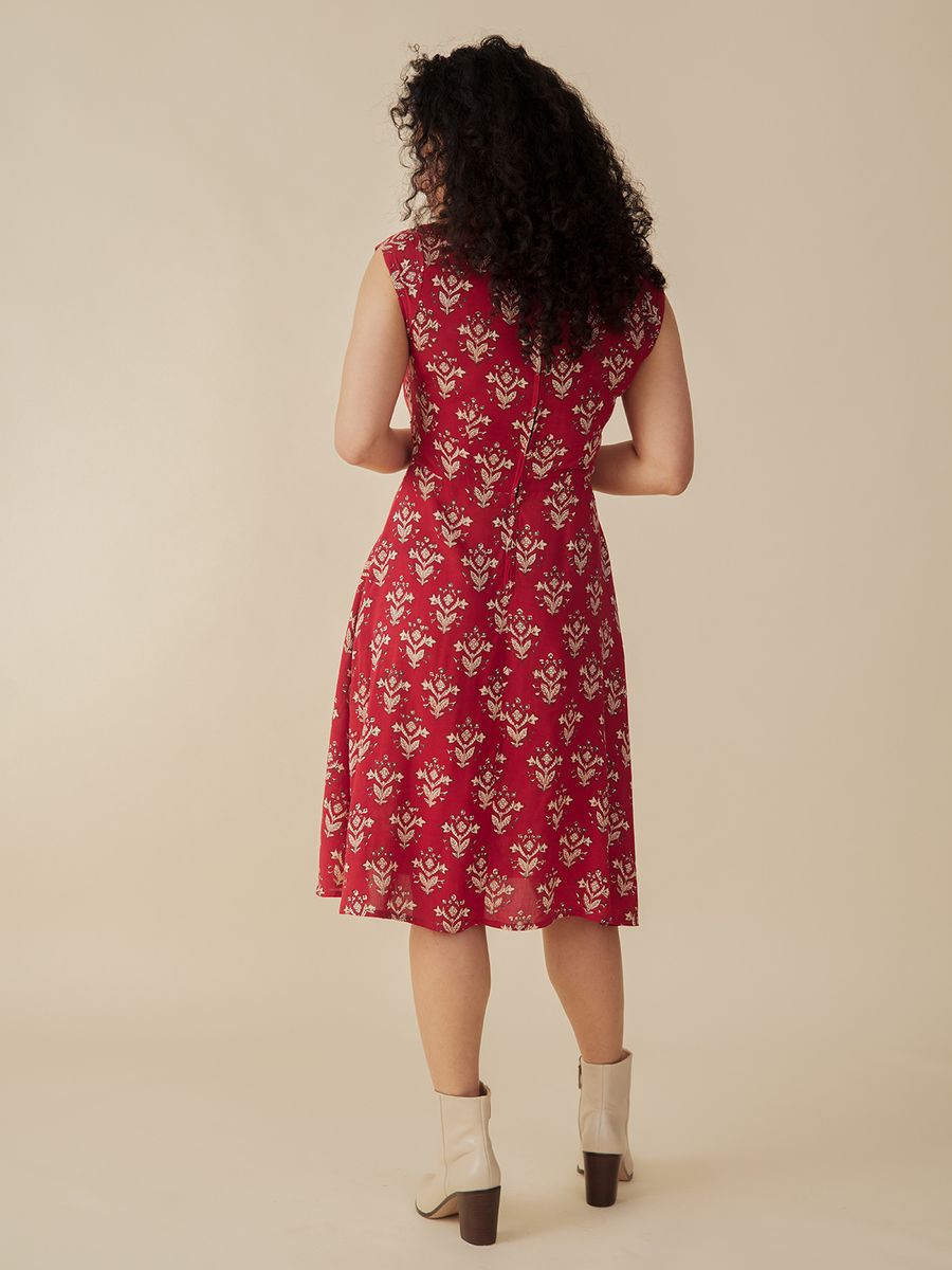 Scarlet Modal Marseille Dress