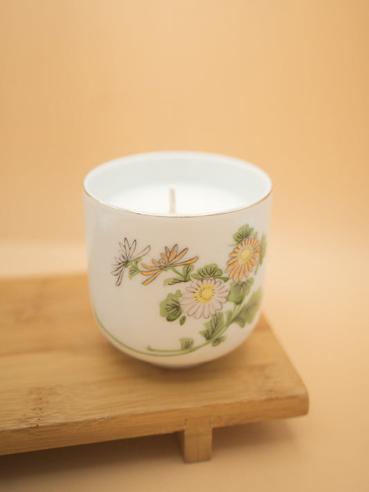 Sairen x Lulumiere Teacup Candle, Peony No.3