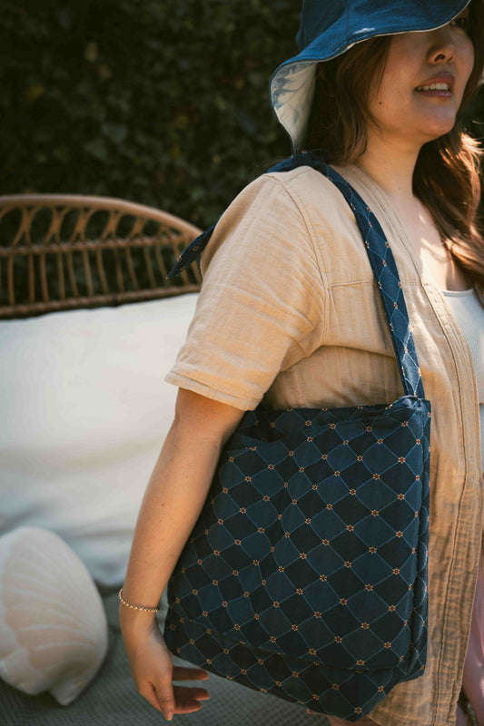 Wavy Market Tote