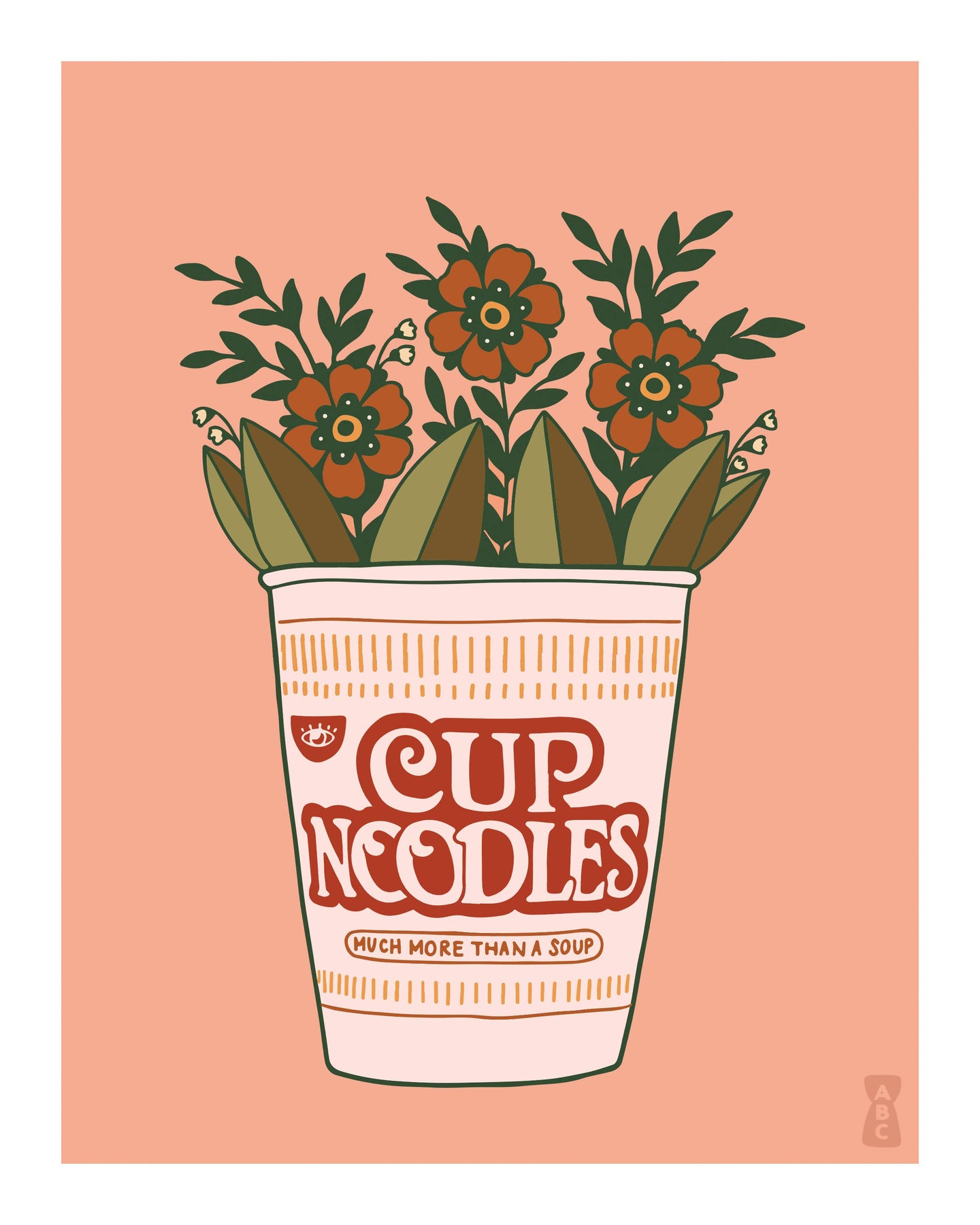 Cup of Noodles Print (8x10)