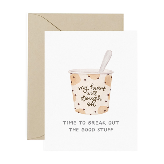 Ice Cream Break Up Card