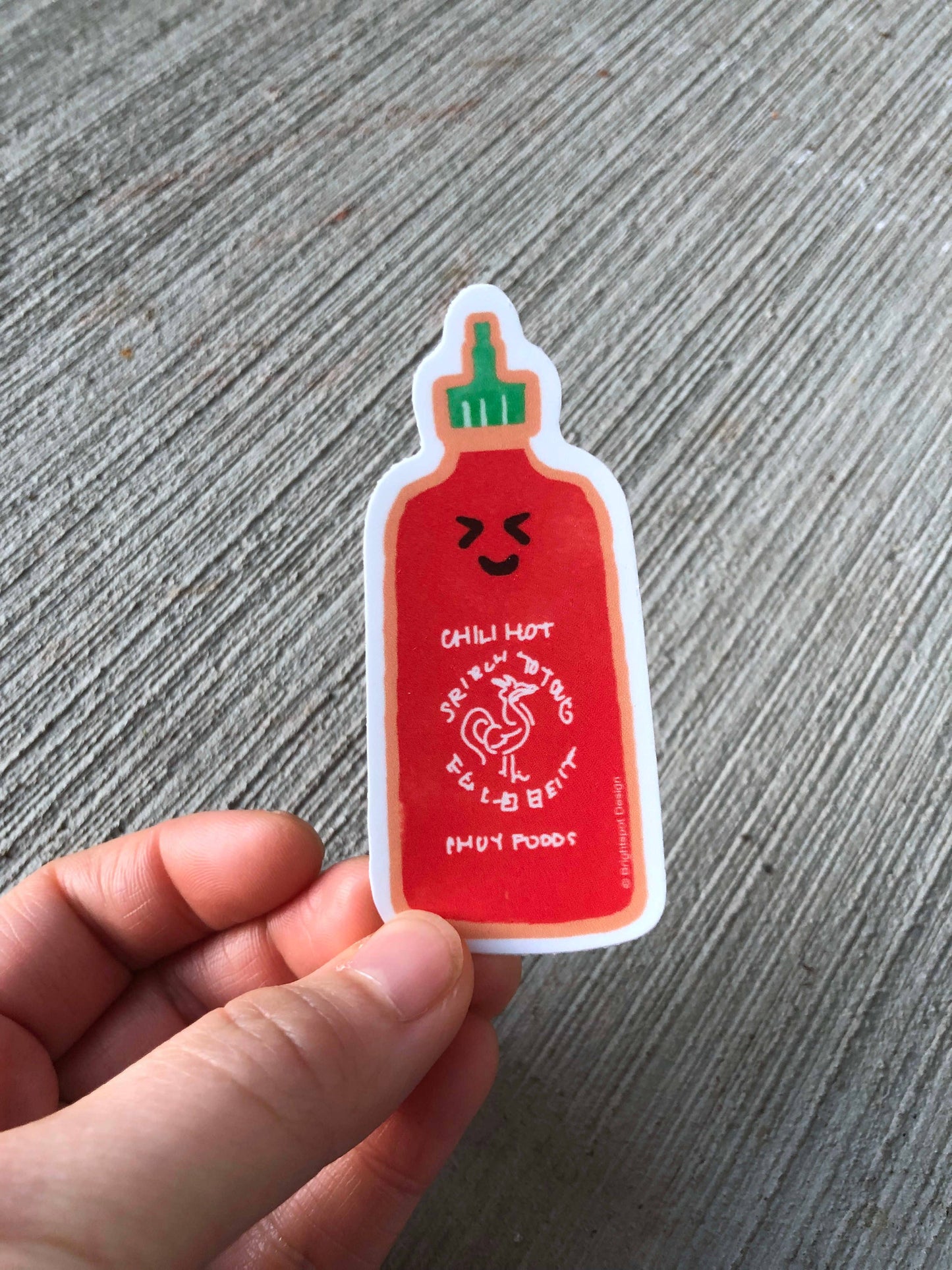 Sriracha Chili Sauce Sticker