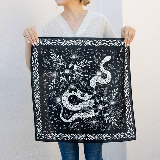 Black Snake Bandana