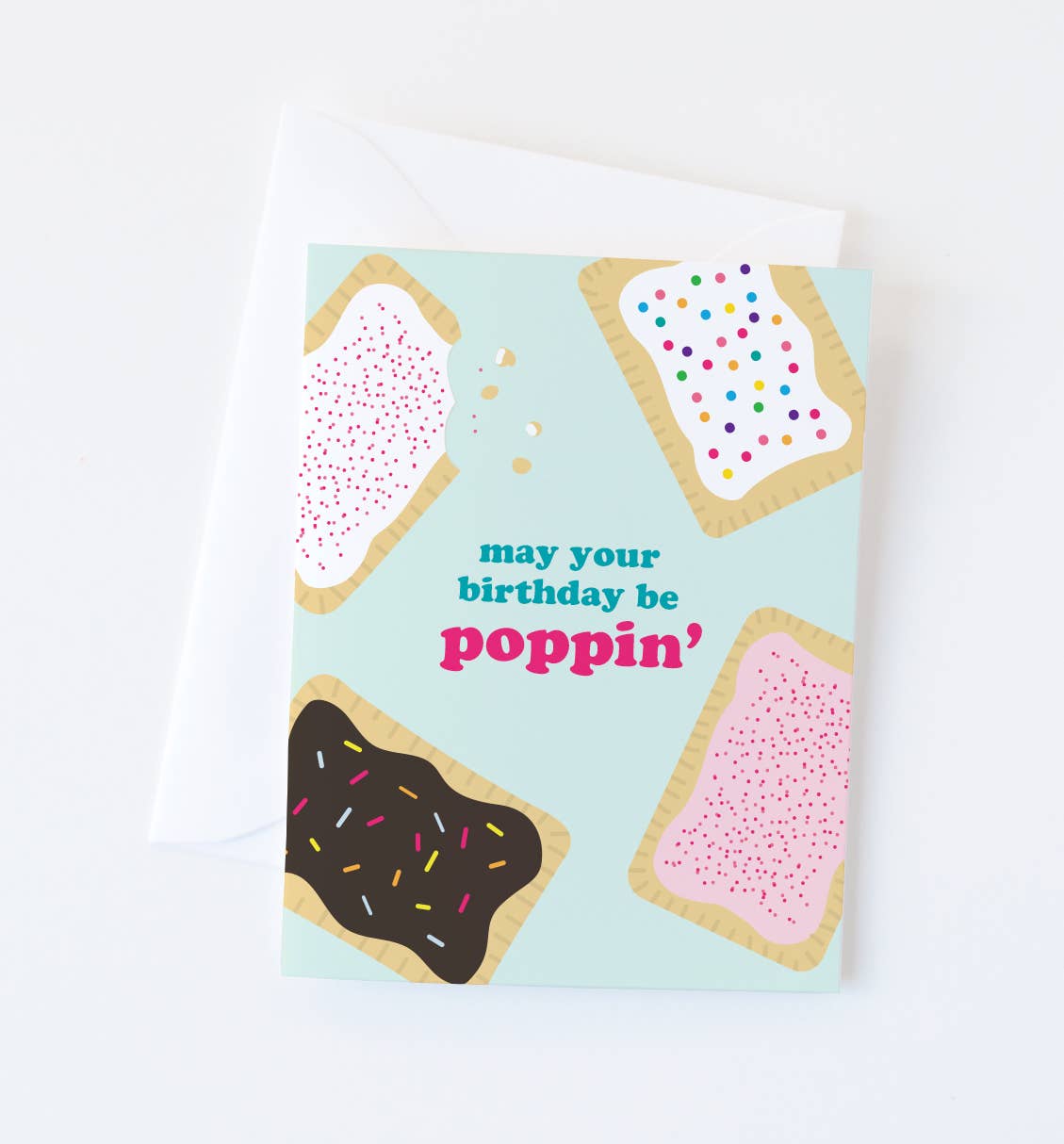 Poppin' pop tarts birthday card