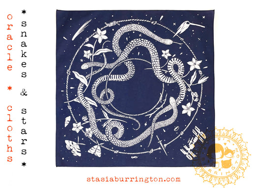 Snakes & Stars Cloth Bandana