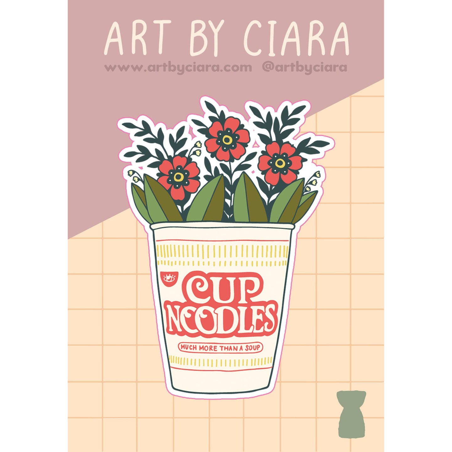 Cup Noodles Sticker