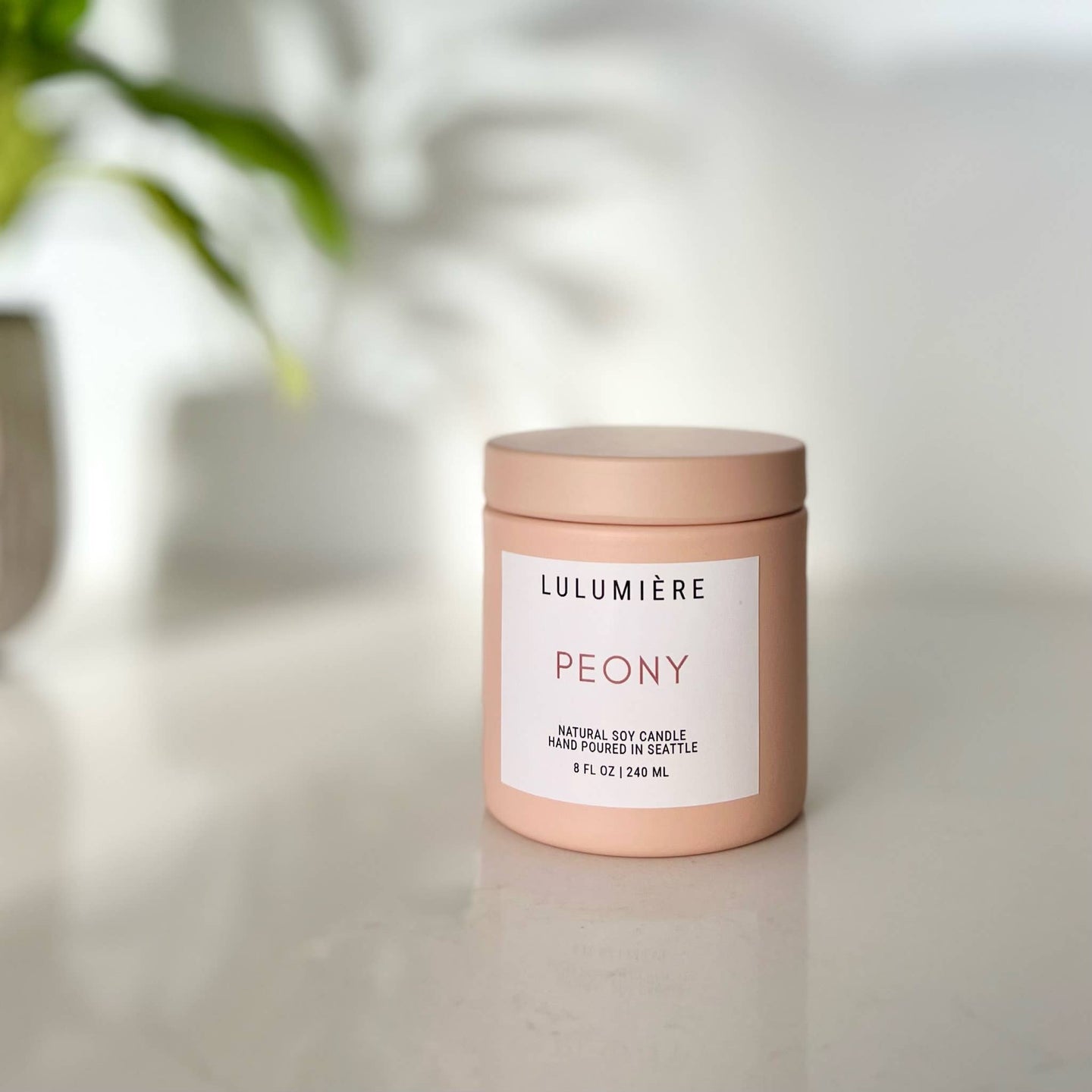 Peony Prisma Tin Candle