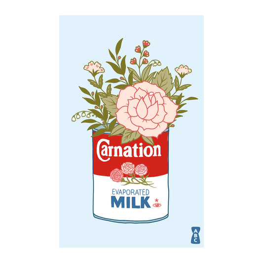 Carnation Milk Art Print