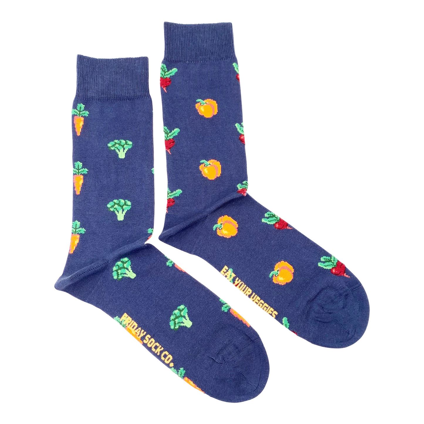 Vegetables Men's Mismatched Socks | Ethically Made