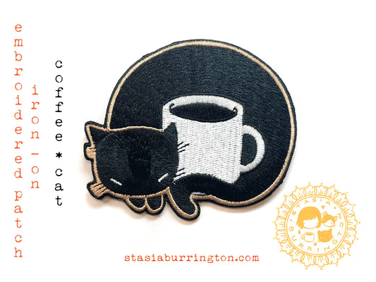 Coffee Cat Patch