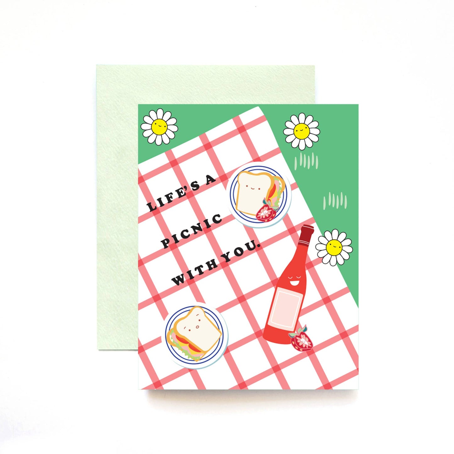 Life's a Picnic with You Greeting Card