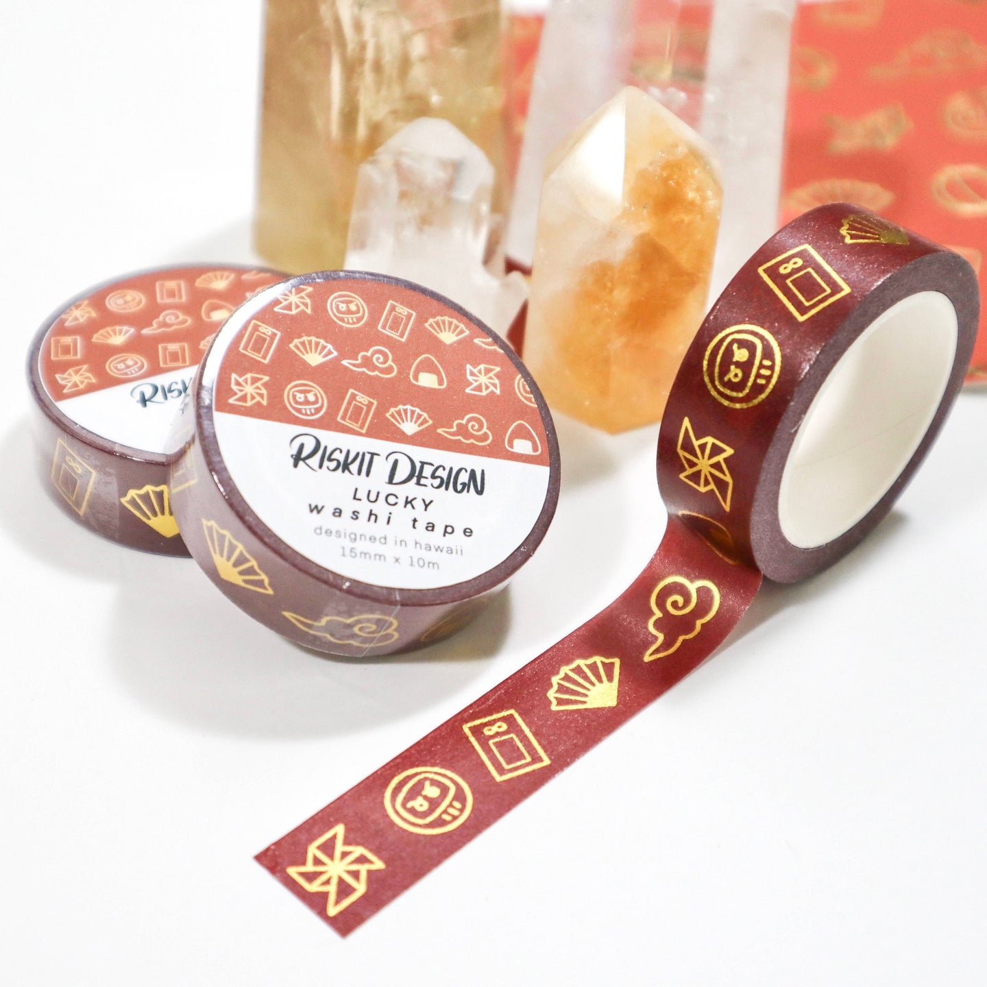 Lucky Gold Foiled Washi Tape
