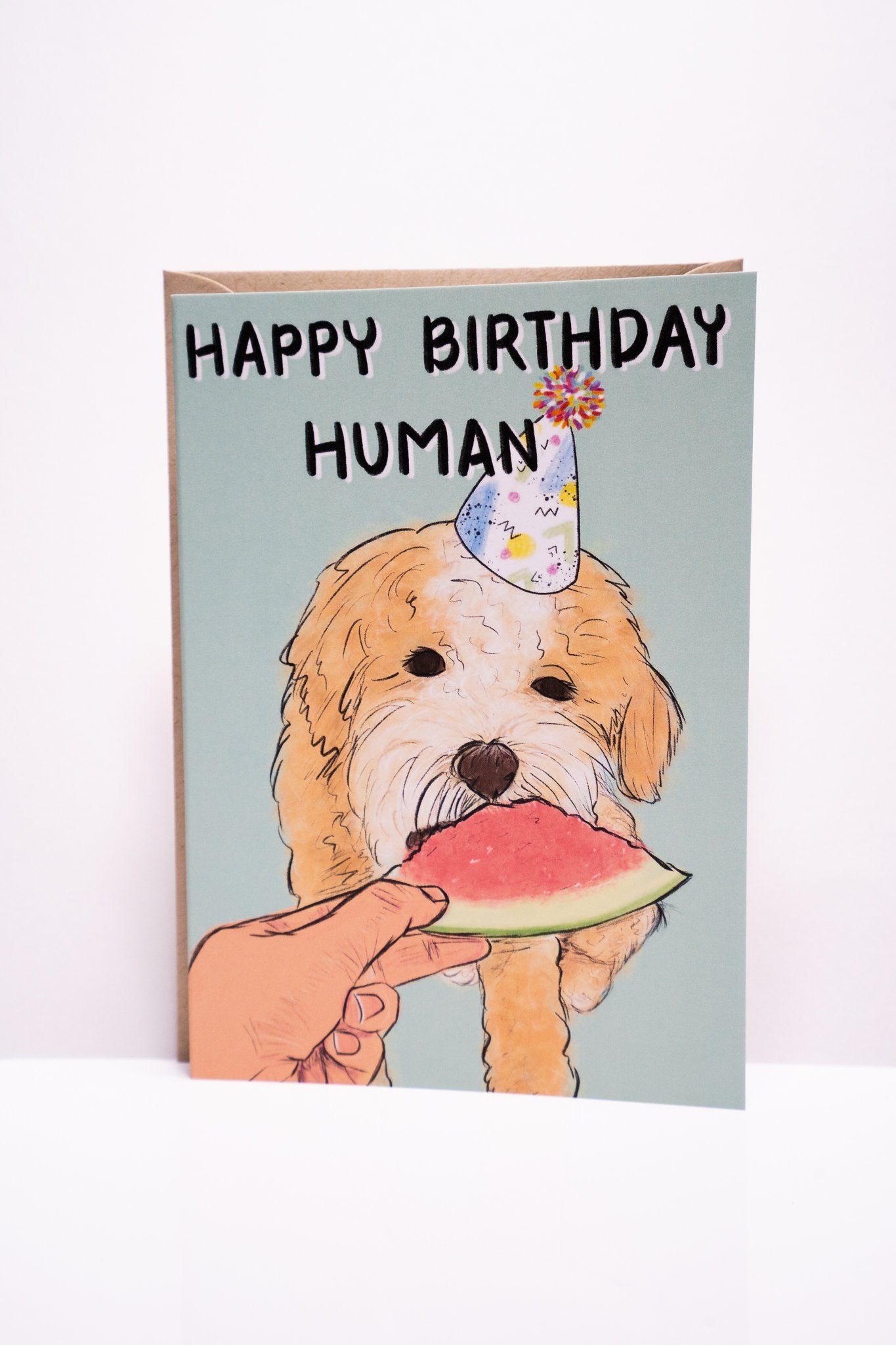 Happy Birthday Human Card