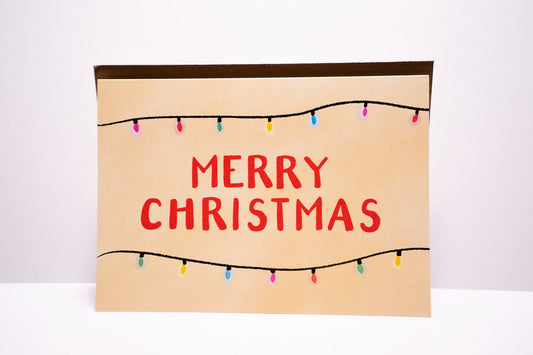 Christmas Lights Card