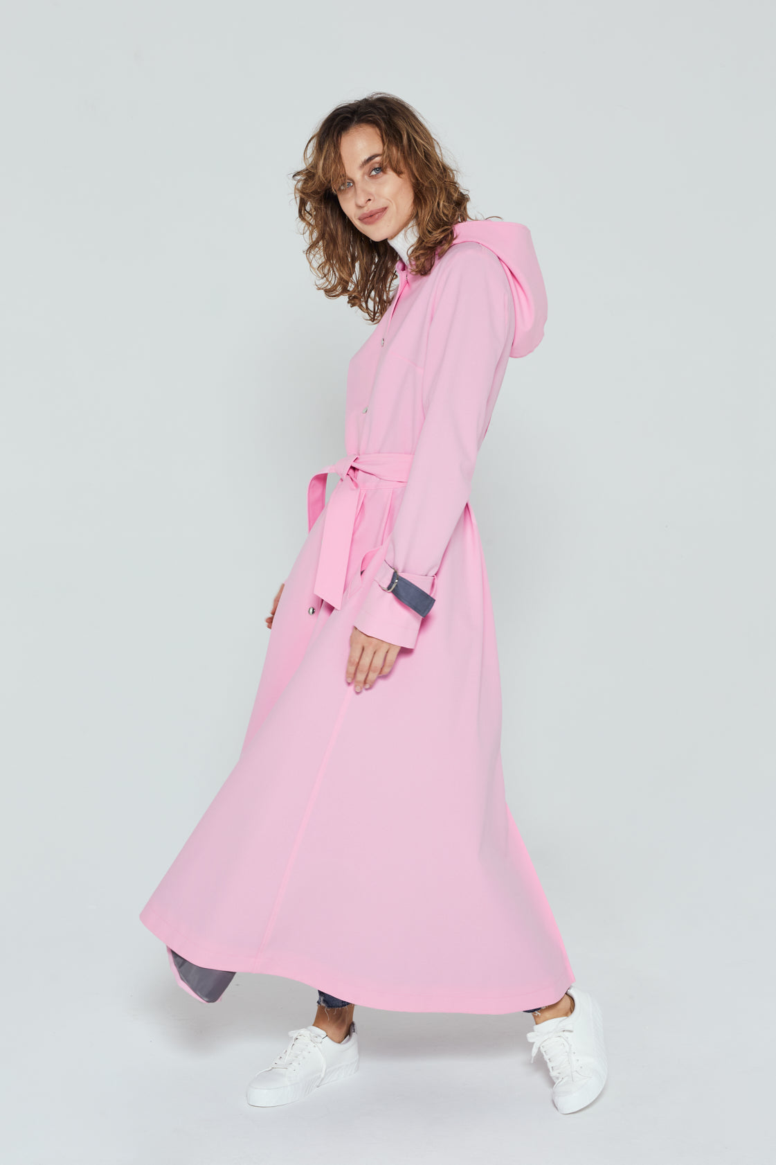 Women's Iconic Long Raincoat
