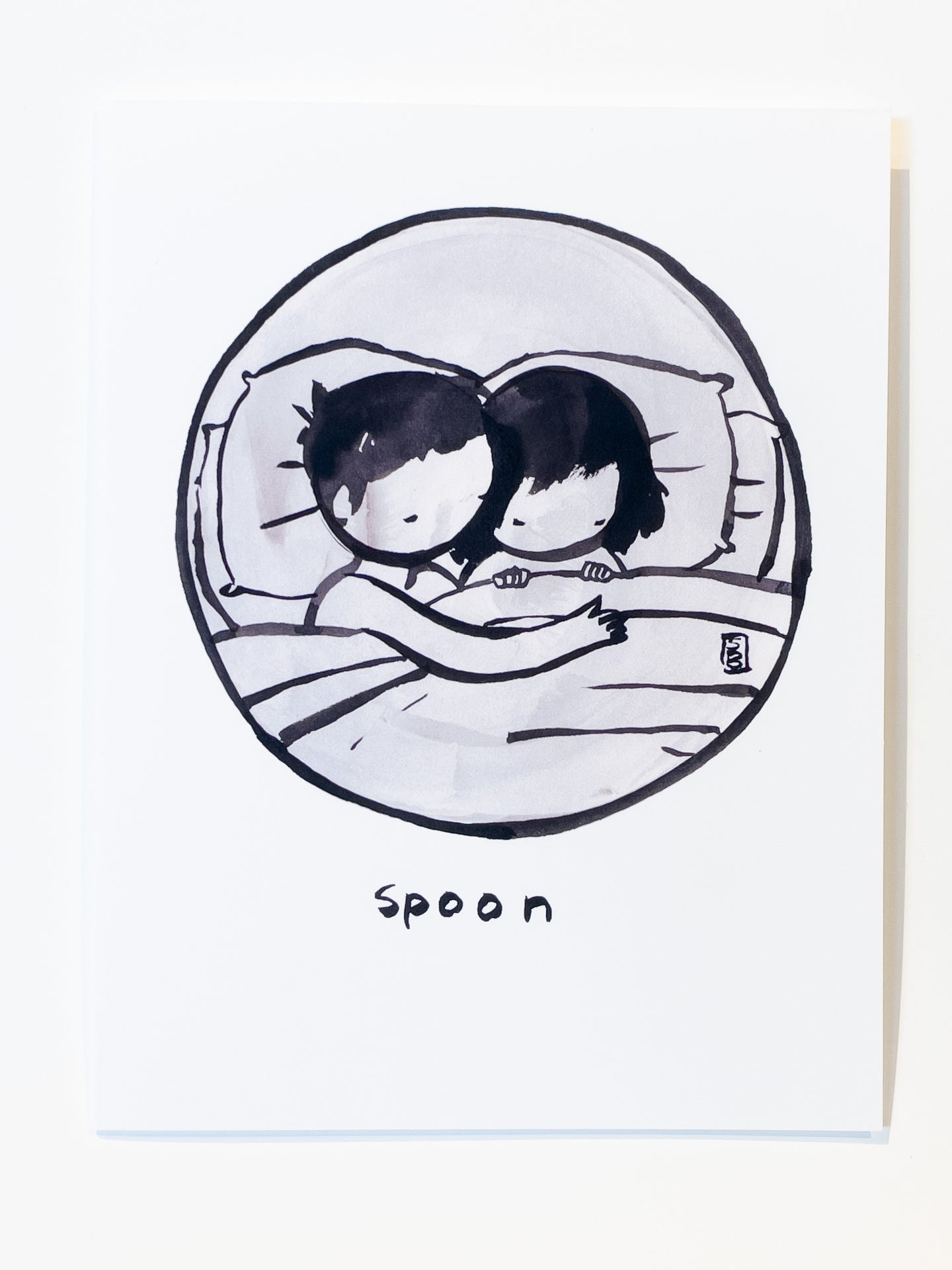 Spoon Greeting Card