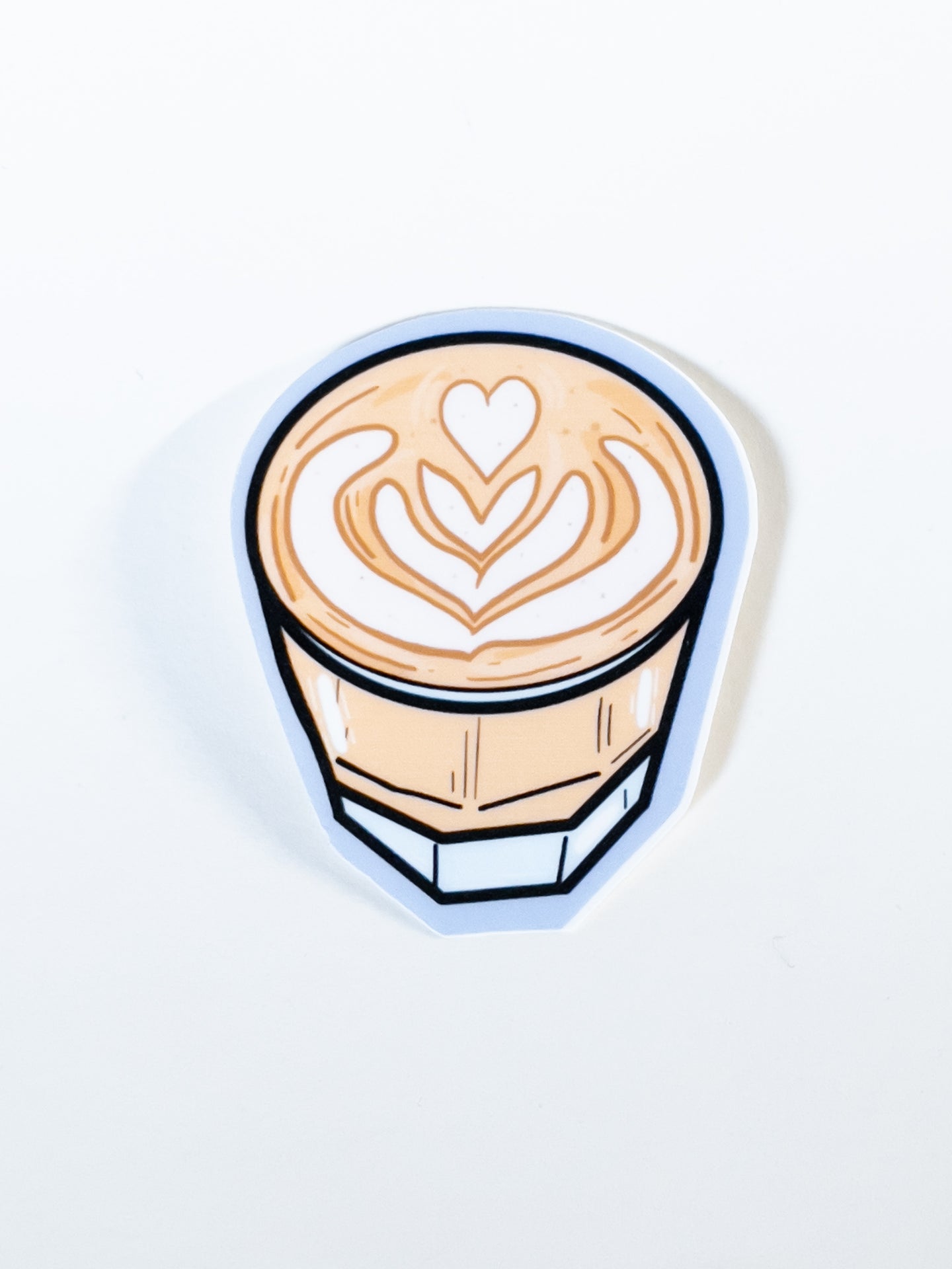 Latte Art Sticker