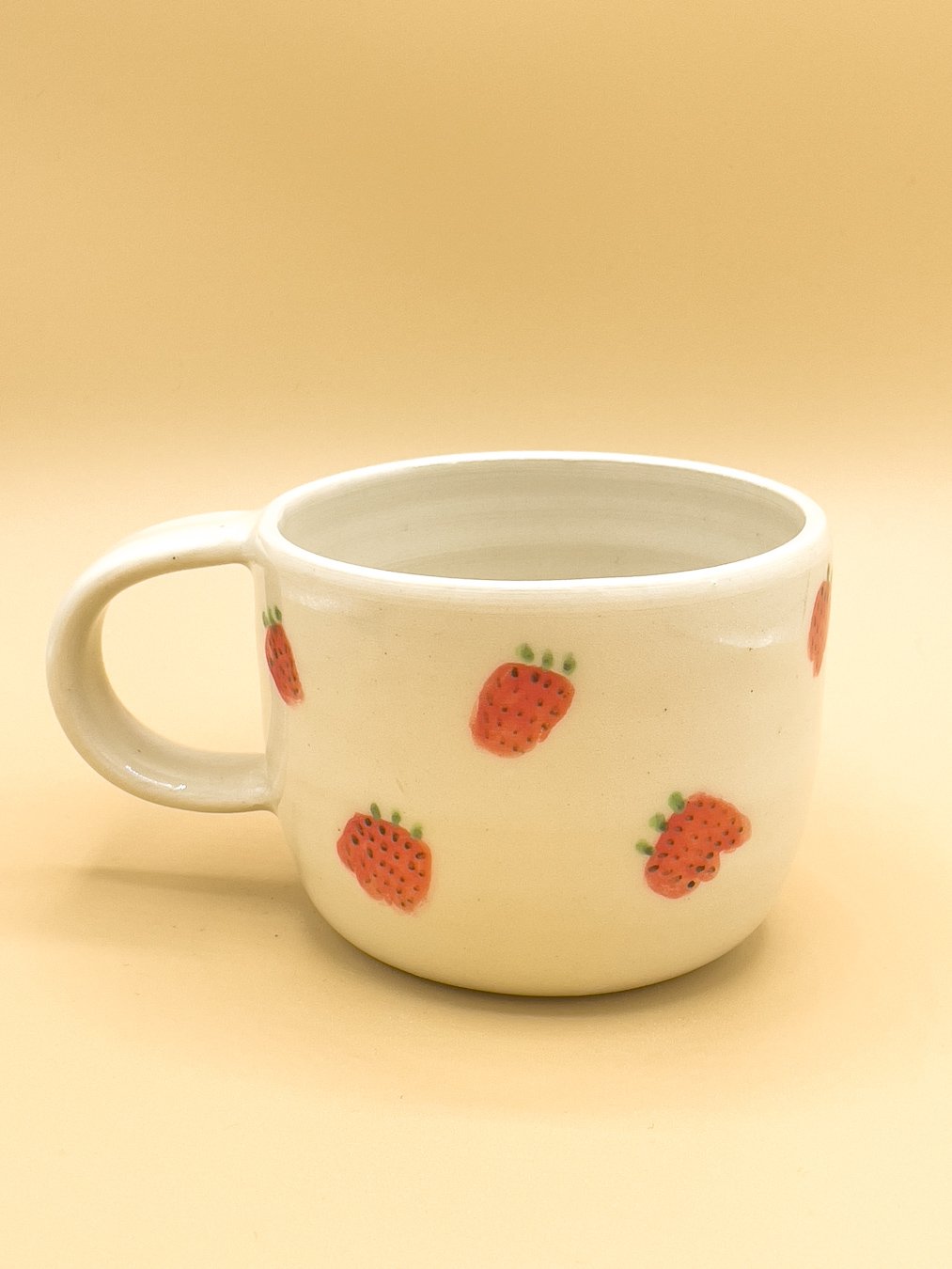 Strawberry Illustrated Mug