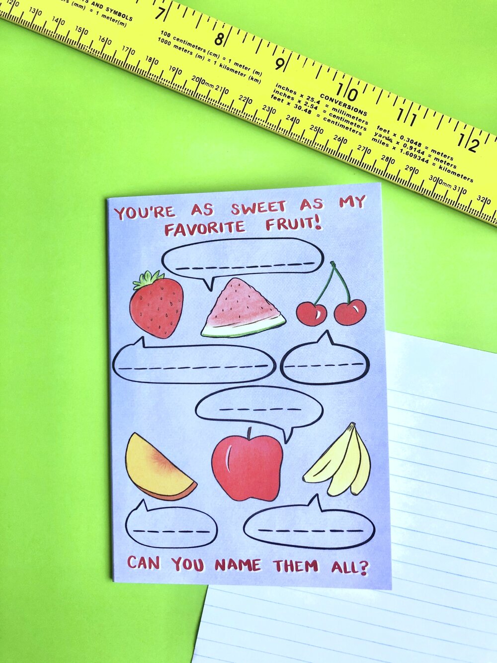 Fruity Kids Card