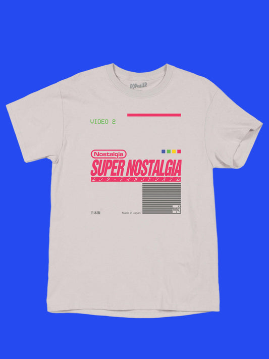 Popkiller Artist Series Warakami Vaporwave Super Nostalgia T-shirt