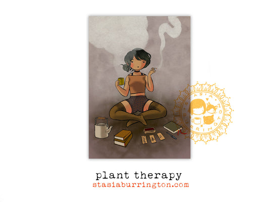 Plant Therapy Postcard/Mini print