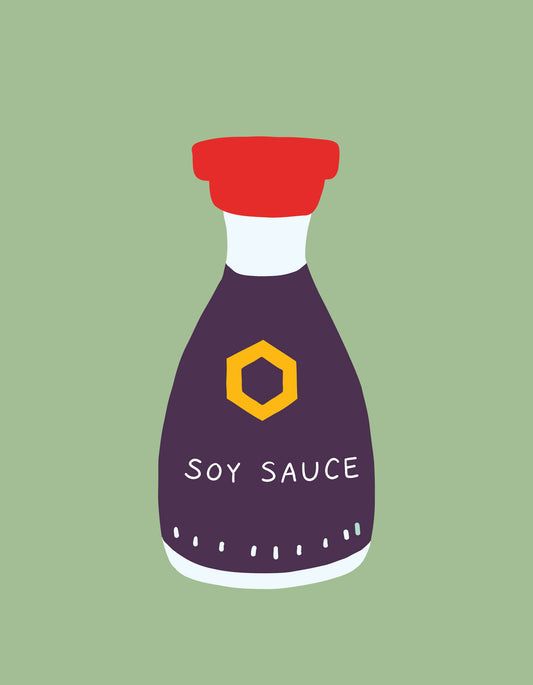 Soy Sauce Giclee Print (8x10)