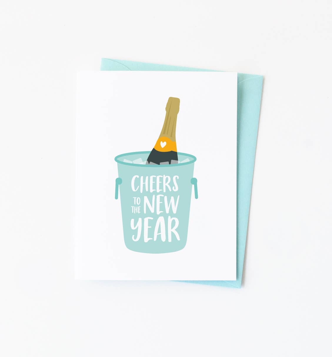 New Year Cheers Greeting Card