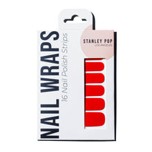 Load image into Gallery viewer, Classic Red Nail Wraps
