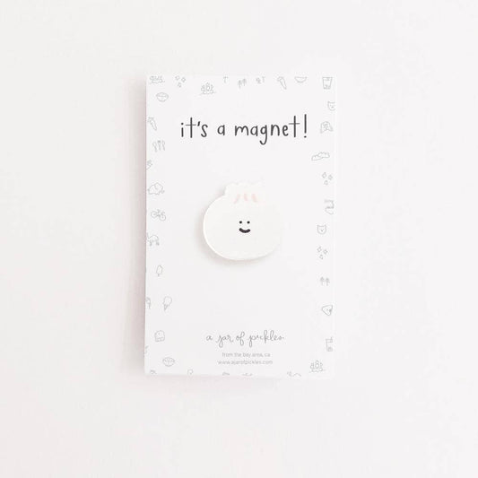 Bao Dumpling Wood Magnet
